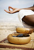 yoga on the beach